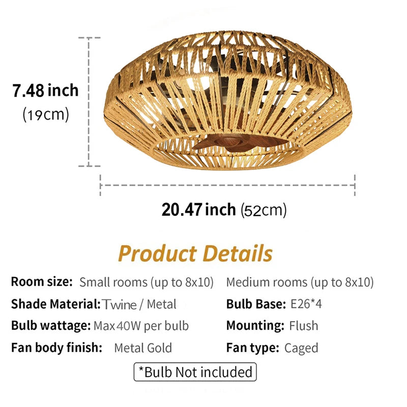 Remote Control Ceiling Fan