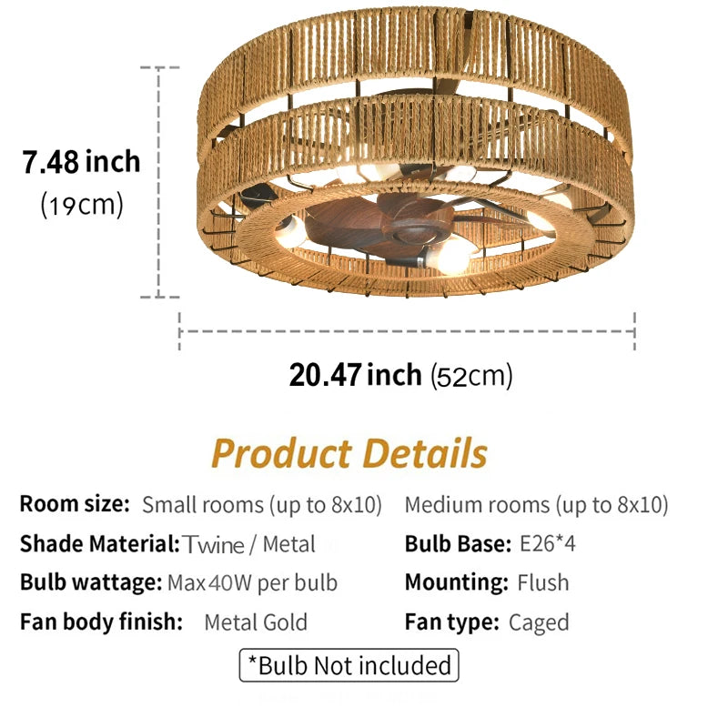 Remote Control Ceiling Fan