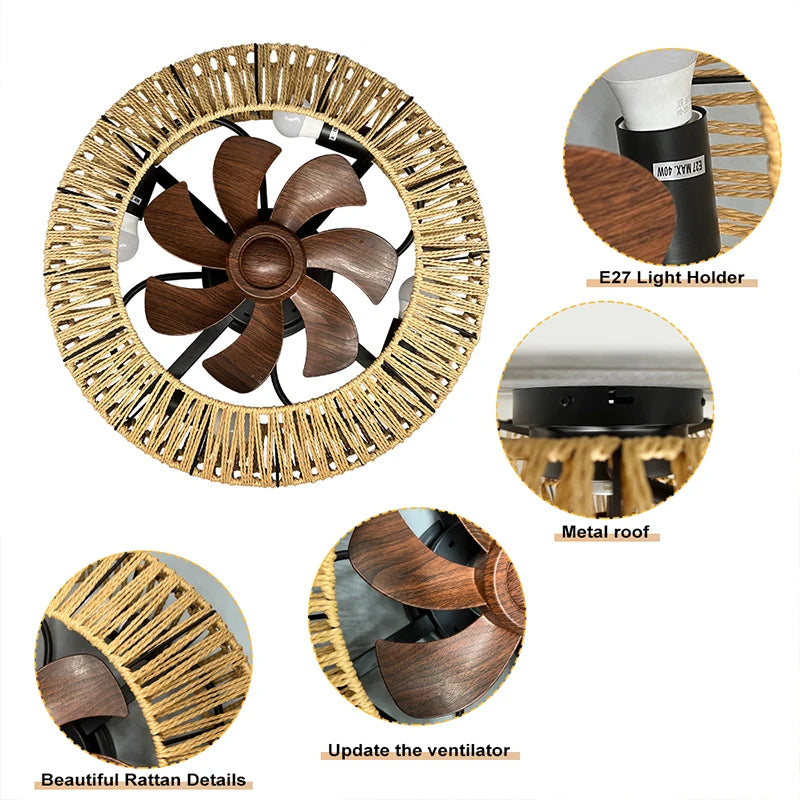 Remote Control Ceiling Fan