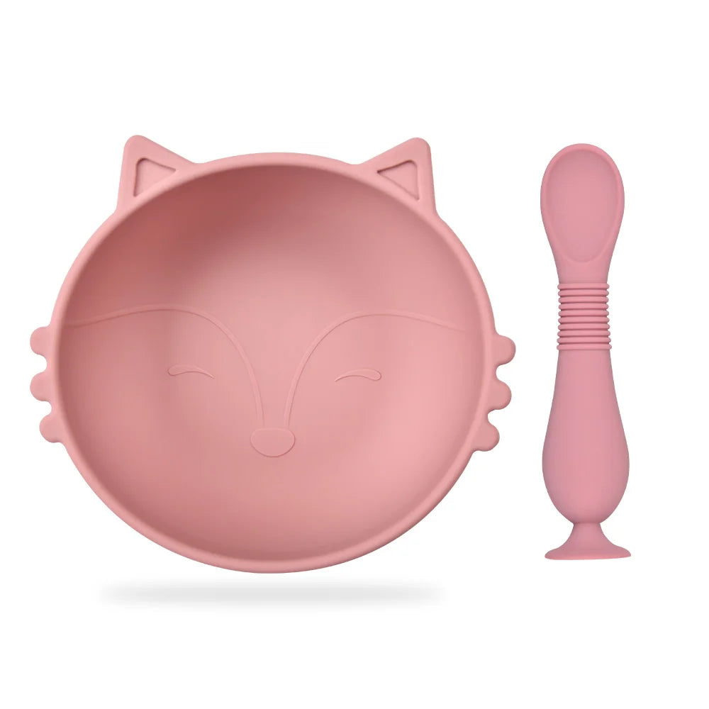 Silicone Baby Feeding Bowl