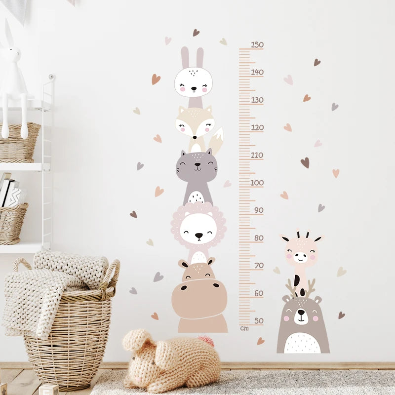 Cartoon Measurement Wall Sticker 