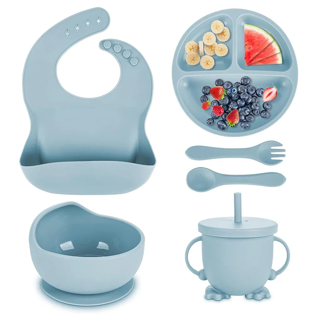 Silicone Baby Feeding Set