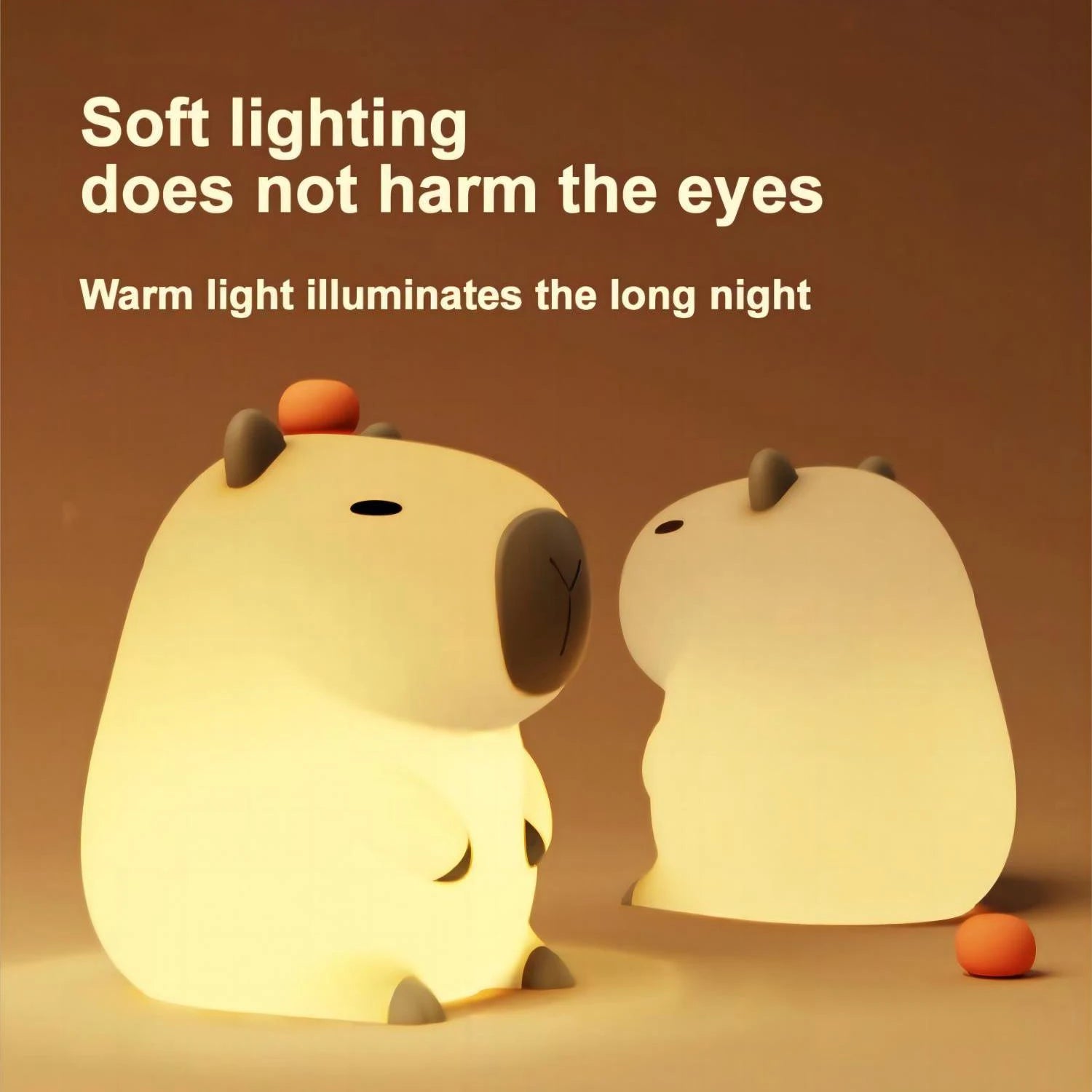 Capybara Silicone Night Light