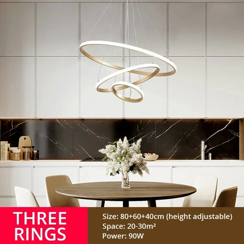 Modern Round Chandelier