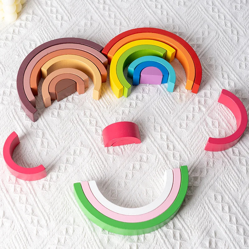 Wooden Rainbow Toy