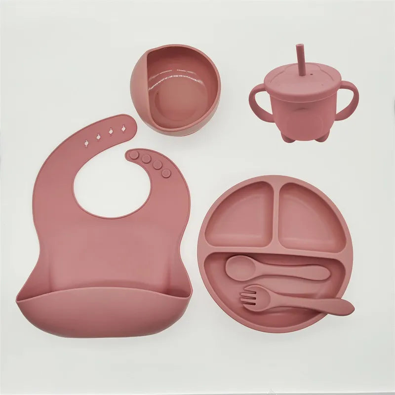 Silicone Baby Feeding Set