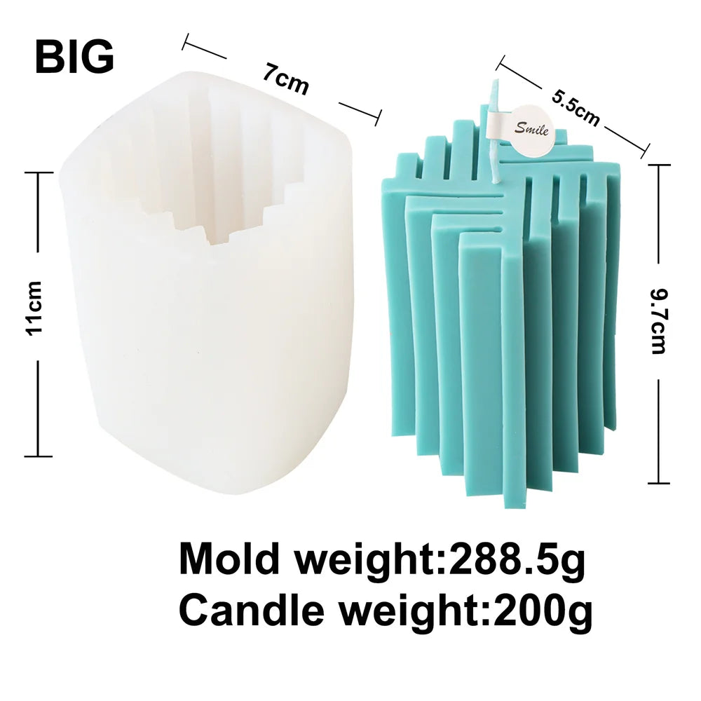 Geometric Shape Candle