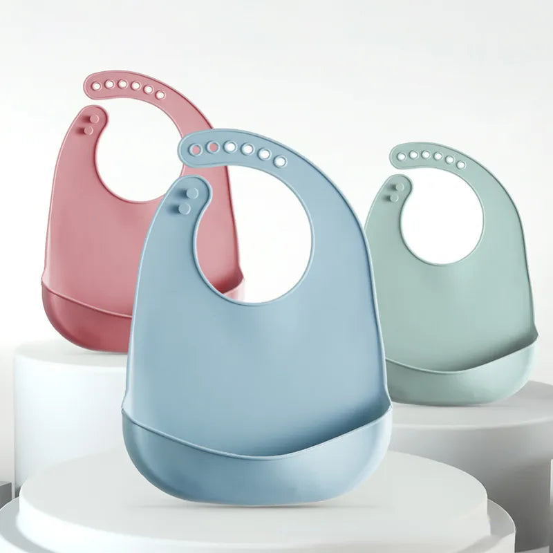 Baby Feeding Silicone Bib