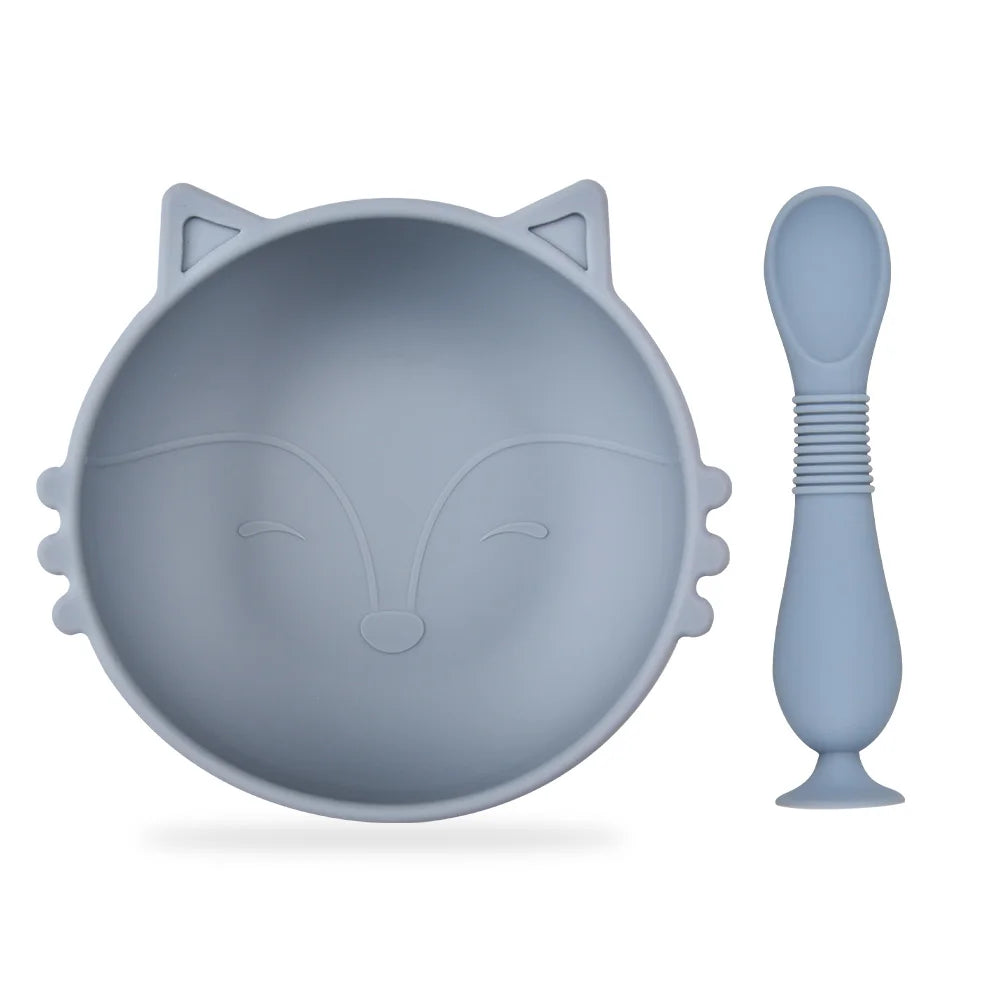 Silicone Baby Feeding Bowl