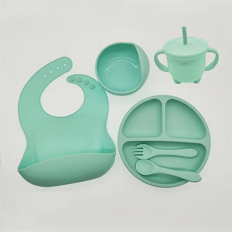 Silicone Baby Feeding Set