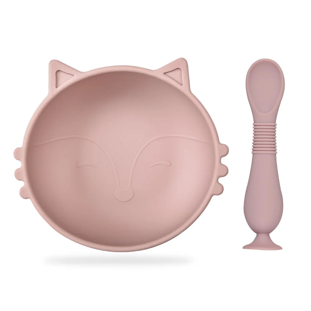 Silicone Baby Feeding Bowl