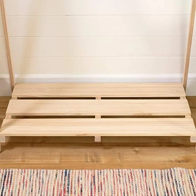 Wooden Clothes Rack