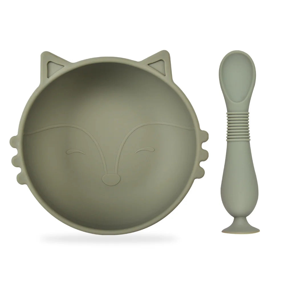 Silicone Baby Feeding Bowl