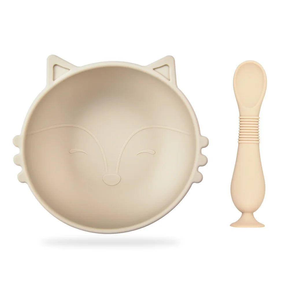 Silicone Baby Feeding Bowl