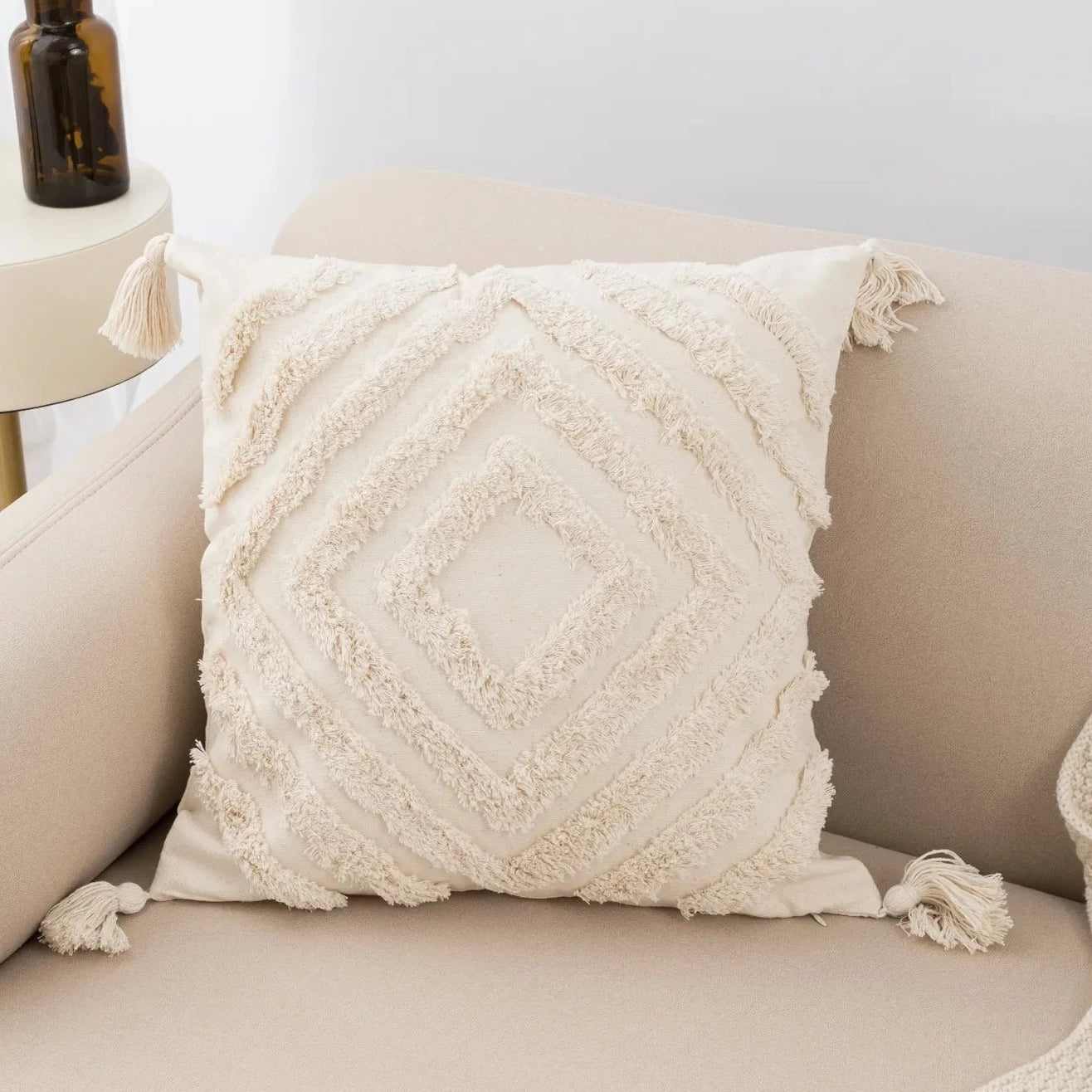 Tufted Pillow Cover 