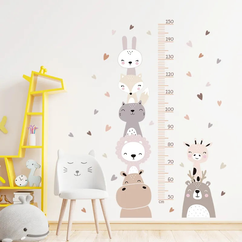 Cartoon Measurement Wall Sticker 