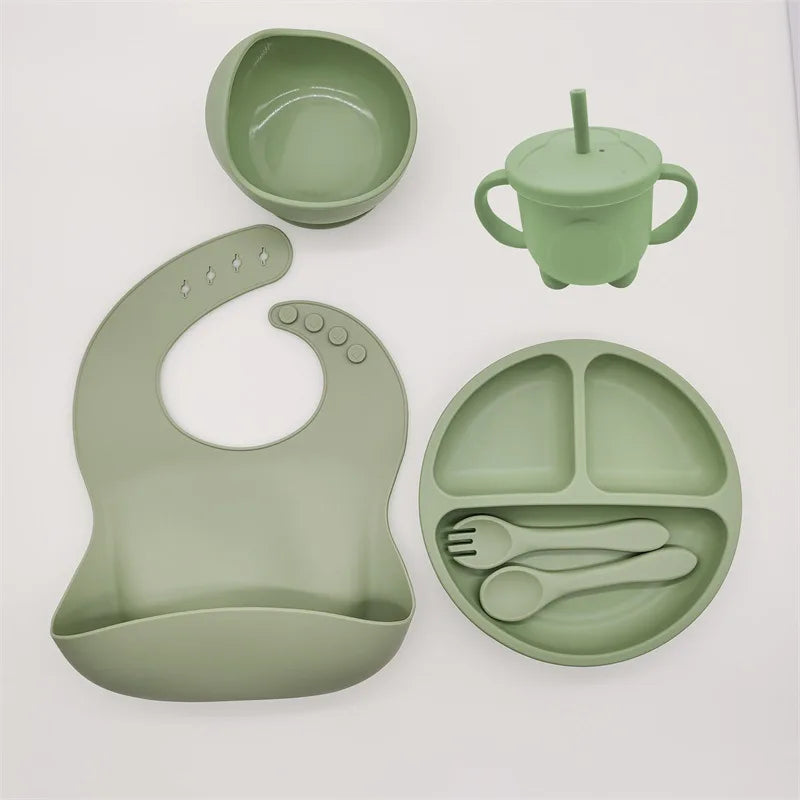 Silicone Baby Feeding Set