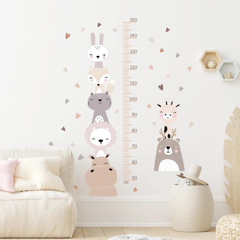 Cartoon Measurement Wall Sticker 