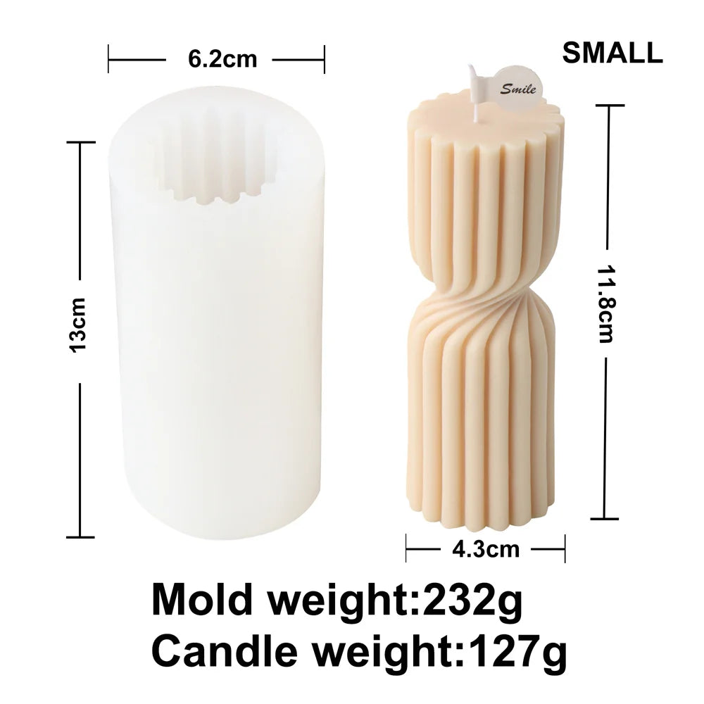 Geometric Shape Candle